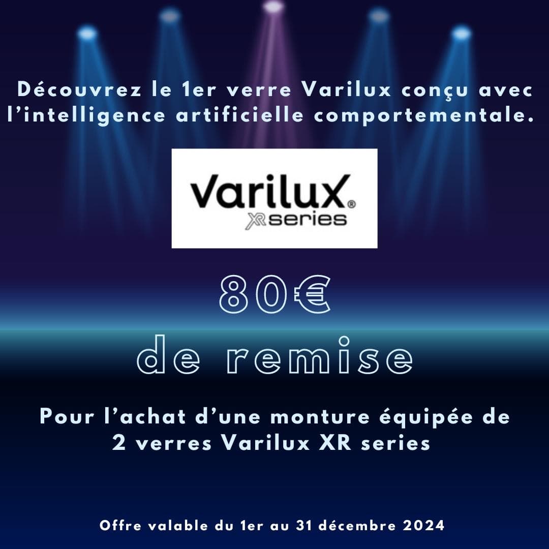 Essayez les verres Varilux XR series